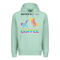 Seafoam Before After Coffee Premium Hoodie - Bettercallsaul