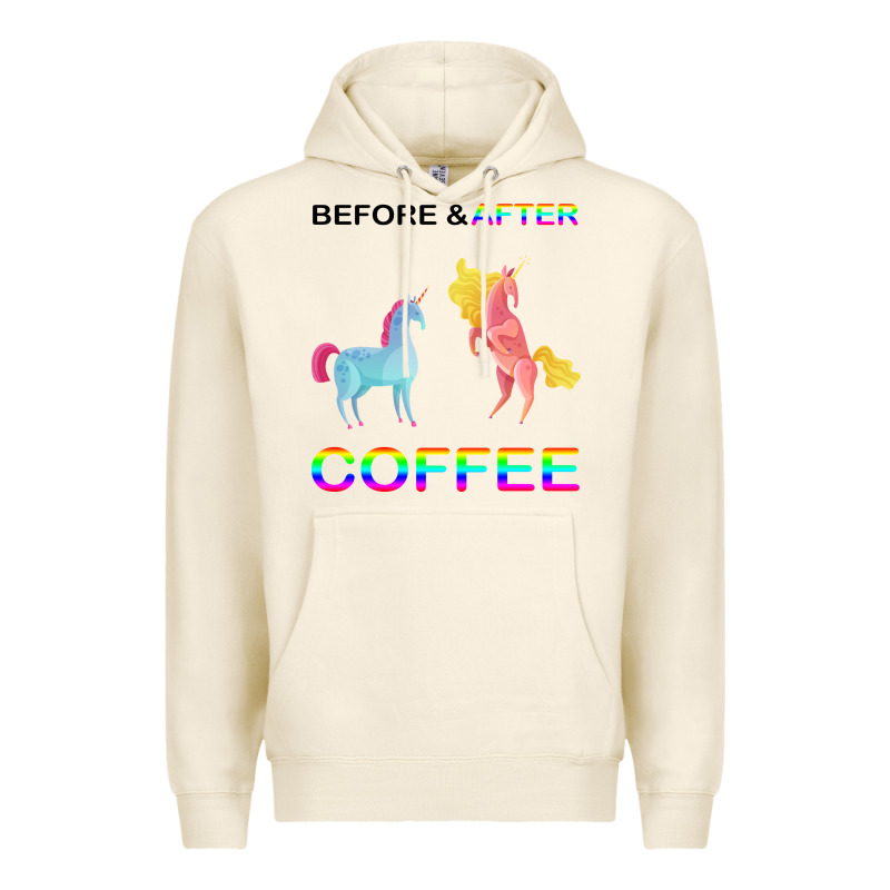 Before After Coffee Premium Hoodie by Bettercallsaul | Teevron