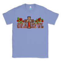 Colony Blue grateful guadalupe cross Classic Tee - BarkalooDesign