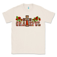 Natural grateful guadalupe cross Classic Tee - BarkalooDesign