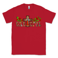 Red grateful guadalupe cross Classic Tee - BarkalooDesign