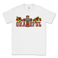 White grateful guadalupe cross Classic Tee - BarkalooDesign