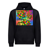 Black autism puzzle piece Urban Hoodie - CowGirlArtShop