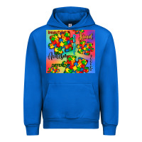 Cobalt autism puzzle piece Urban Hoodie - CowGirlArtShop