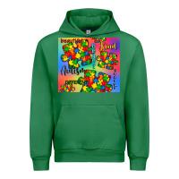 Emerald autism puzzle piece Urban Hoodie - CowGirlArtShop