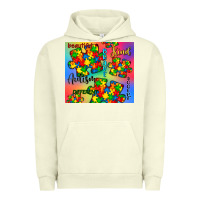 Pigment Pistachio autism puzzle piece Urban Hoodie - CowGirlArtShop