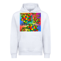 White autism puzzle piece Urban Hoodie - CowGirlArtShop