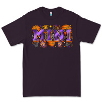 Plum mini basketball Premium Tee - Zillion Design Studio