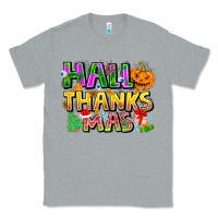 Heather Grey holiday fusion art Classic Tee - CowhideDigitalArt