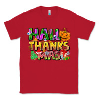 Red holiday fusion art Classic Tee - CowhideDigitalArt