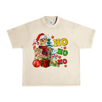 Sandshell Christmas ho ho ho skeleton Urban Heavy Tee - AdoDesignShop