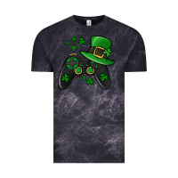 Cloud Black St Patricks Day Gamer Vintage Tee - Jasminsmagicworld