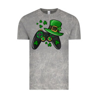 Cloud Rock St Patricks Day Gamer Vintage Tee - Jasminsmagicworld