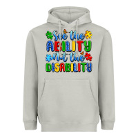 Moon Dust see the ability not the disability Heavyweight Hoodie - Artiststas