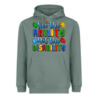Sage see the ability not the disability Heavyweight Hoodie - Artiststas