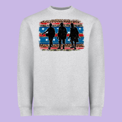 Armed Forces Day Soldier Heavyweight Sweatshirt Designed By Artiststas
