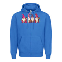 True Royal christmas gnomies Zipper Hoodie - MaliasSmallBusiness