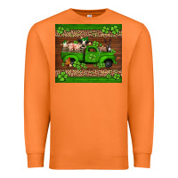 Carrot st Patricks farm animals truck Premium Sweatshirt - Jasminsmagicworld