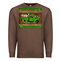 Chestnut st Patricks farm animals truck Premium Sweatshirt - Jasminsmagicworld
