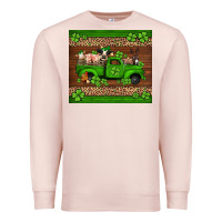 St Patricks Farm Animals Truck Premium Sweatshirt | Teevron