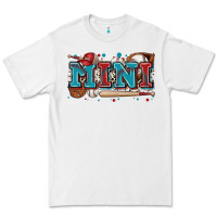 White mini baseball Premium Tee - Zillion Design Studio