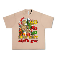 Burro Christmas ho ho ho holy shit what a year skeleton Urban Heavy Tee - AdoDesignShop