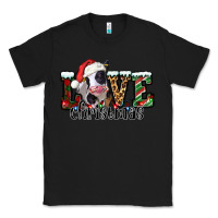 Black love Christmas cow Classic Tee - Jasminsmagicworld