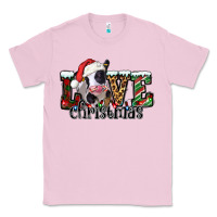 Bubblegum Pink love Christmas cow Classic Tee - Jasminsmagicworld