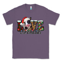 Lavender love Christmas cow Classic Tee - Jasminsmagicworld