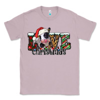 Lilac love Christmas cow Classic Tee - Jasminsmagicworld