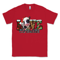 Red love Christmas cow Classic Tee - Jasminsmagicworld