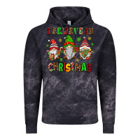 Cloud Black i believe in christmas Vintage Hoodie - AdoDesignShop