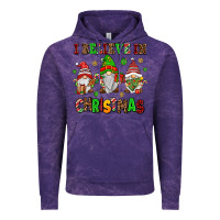 Cloud Purple i believe in christmas Vintage Hoodie - AdoDesignShop