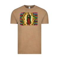 Vintage Coffee serape our lady of guadalupe2 Vintage Tee - JahusDesignShop