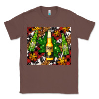 Chestnut beer bottles with golden snow Classic Tee - AdoDesignShop
