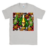 Moon Dust beer bottles with golden snow Classic Tee - AdoDesignShop