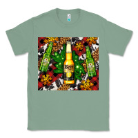 Sage beer bottles with golden snow Classic Tee - AdoDesignShop