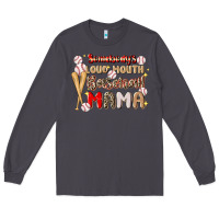 Smoke somebody's loud mouth baseball Long Sleeve Tee - JahusDesignShop