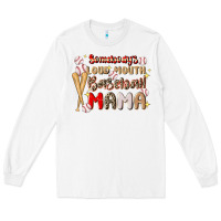 White somebody's loud mouth baseball Long Sleeve Tee - JahusDesignShop