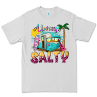 Dove Grey always salty with caravan Premium Tee - texasbilliewilder