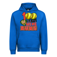 Cobalt 100 days of home runs softball Urban Hoodie - CowGirlArtShop