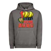 Pigment Tornado 100 days of home runs softball Urban Hoodie - CowGirlArtShop