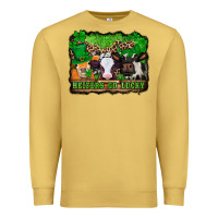 Antique Gold st patricks cows heifers go lucky Premium Sweatshirt - Jasminsmagicworld