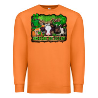 Carrot st patricks cows heifers go lucky Premium Sweatshirt - Jasminsmagicworld