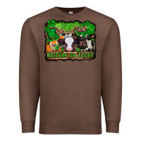 Chestnut st patricks cows heifers go lucky Premium Sweatshirt - Jasminsmagicworld