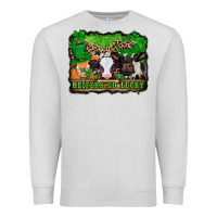 Dove Grey st patricks cows heifers go lucky Premium Sweatshirt - Jasminsmagicworld