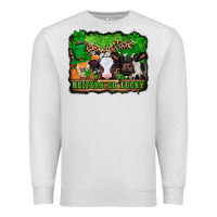 Oatmeal Heather st patricks cows heifers go lucky Premium Sweatshirt - Jasminsmagicworld