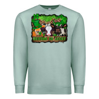 Seafoam st patricks cows heifers go lucky Premium Sweatshirt - Jasminsmagicworld