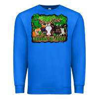 True Royal st patricks cows heifers go lucky Premium Sweatshirt - Jasminsmagicworld
