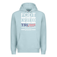 Blue Mist hell yeah i voted trump and will do it again 2020 Premium Hoodie - Bettercallsaul